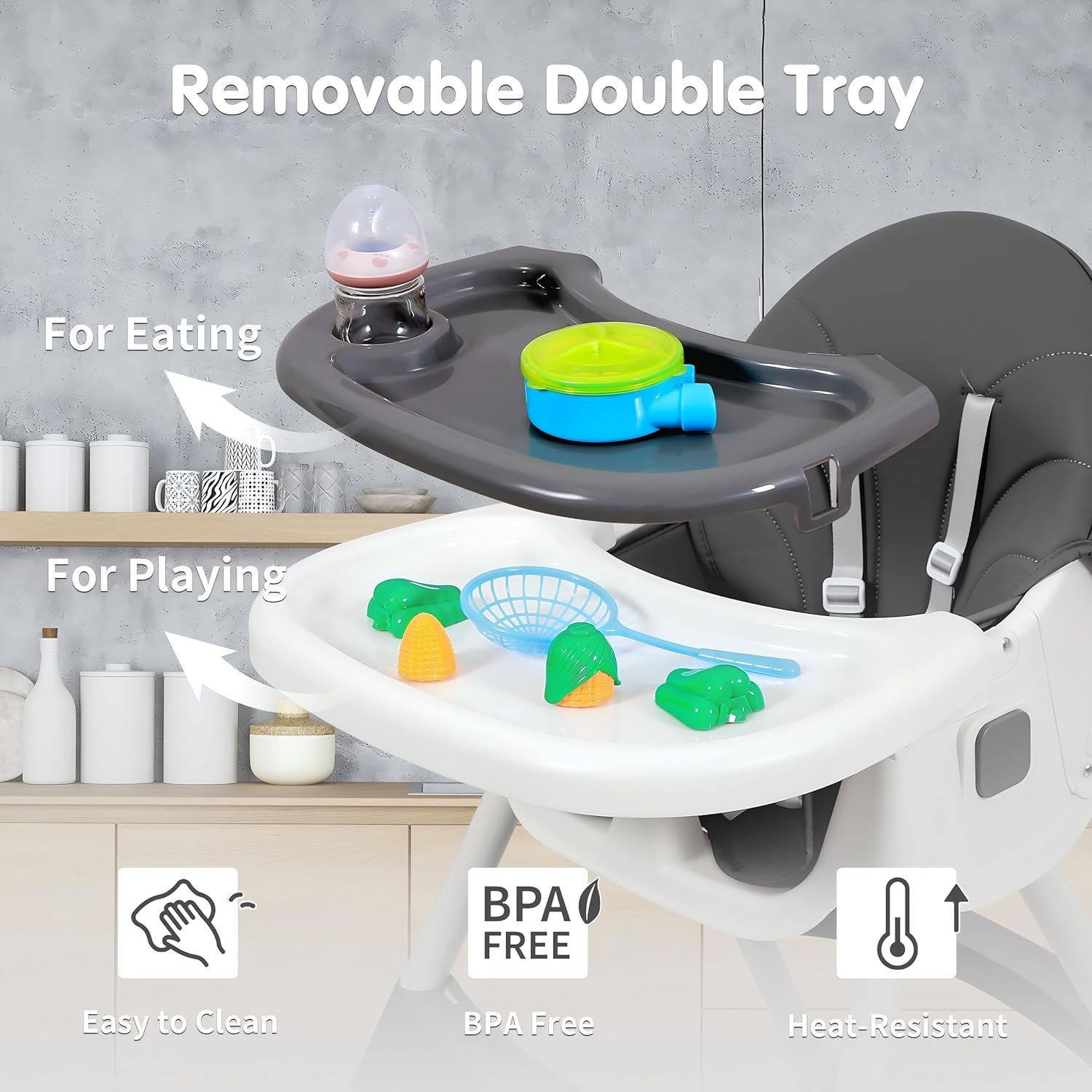 Children's high chair - 图片 3