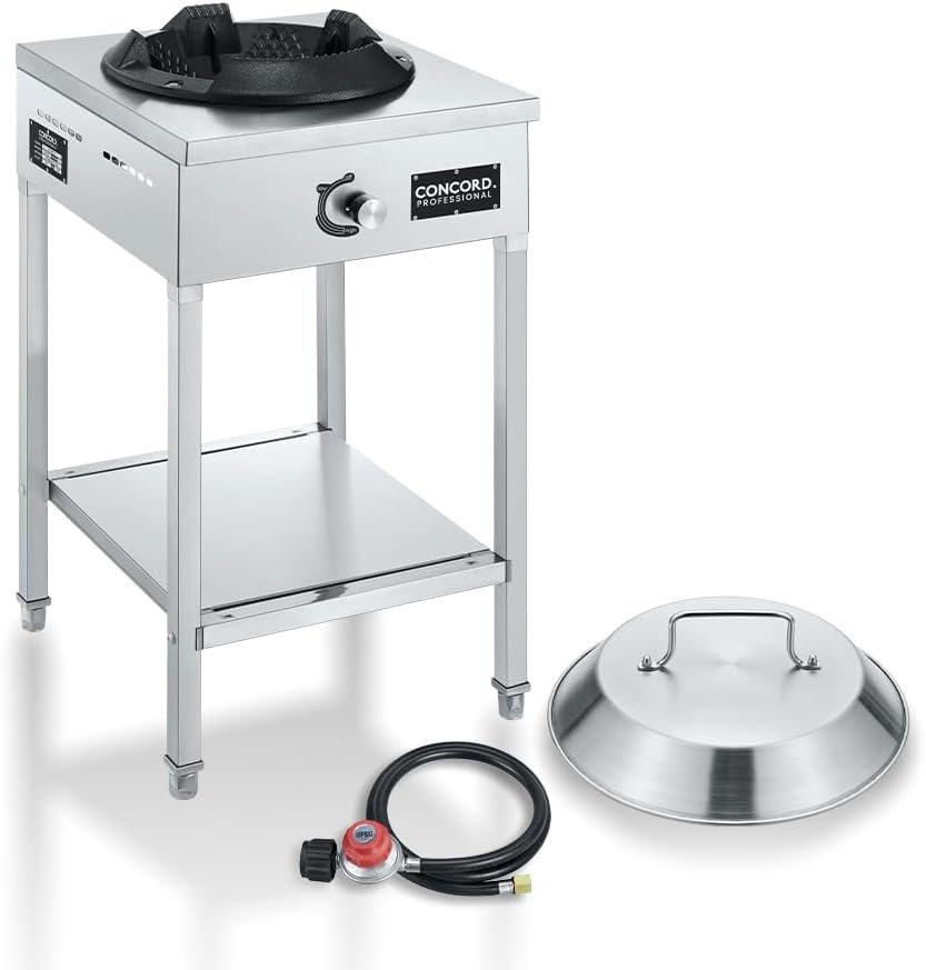 Commercial gas stoves