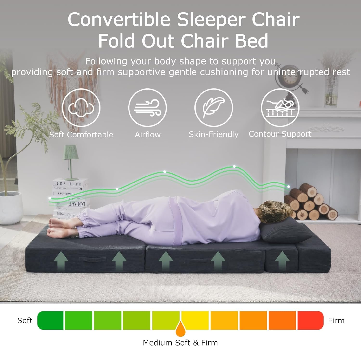 Multi-functional folding sofa - 图片 3