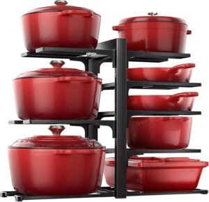 Cookware hardware rack