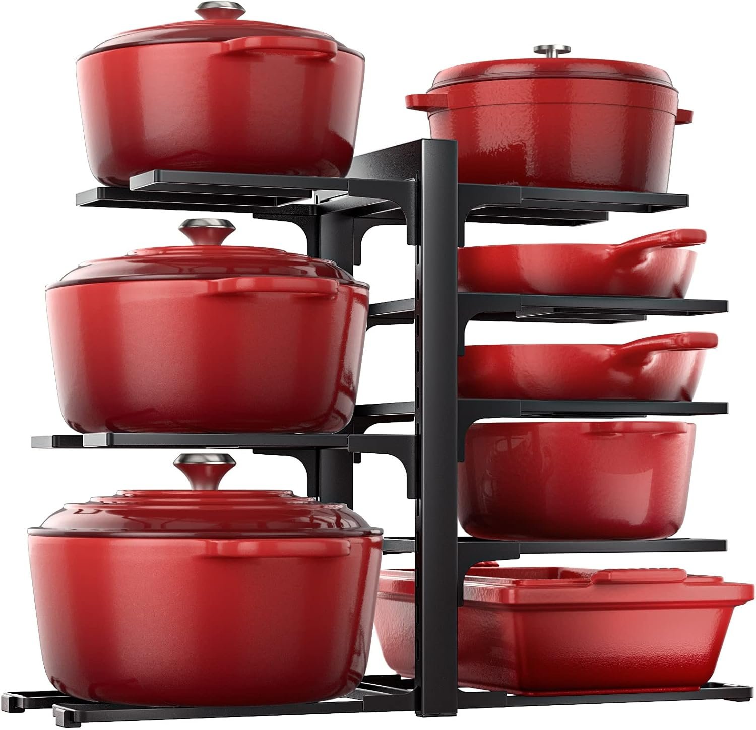 Cookware hardware rack